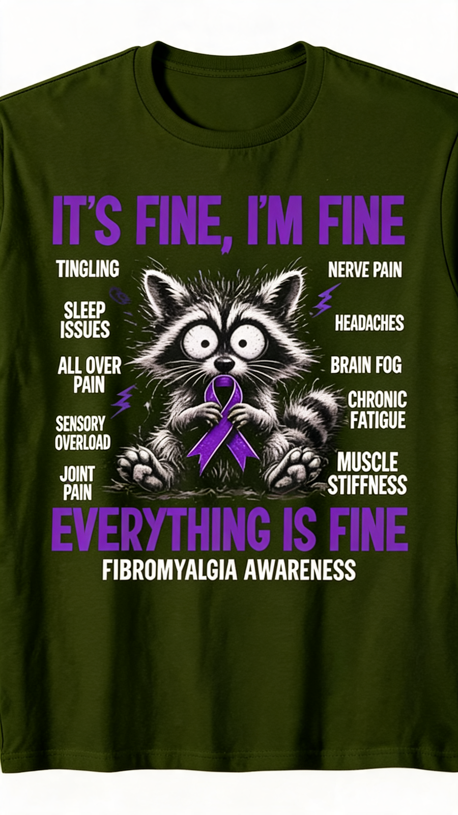It's Fine - Army Green